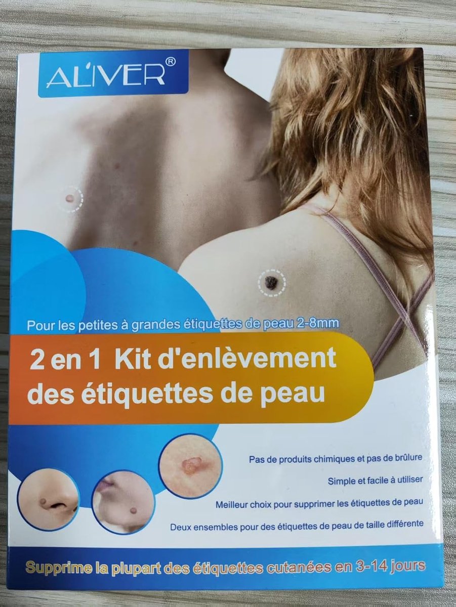 Skin Tag Remover,dispositivo 2 in 1 per la rimozione di etichette cutanee,sicuro,indolore e facile da rimuovere - ShopVlot