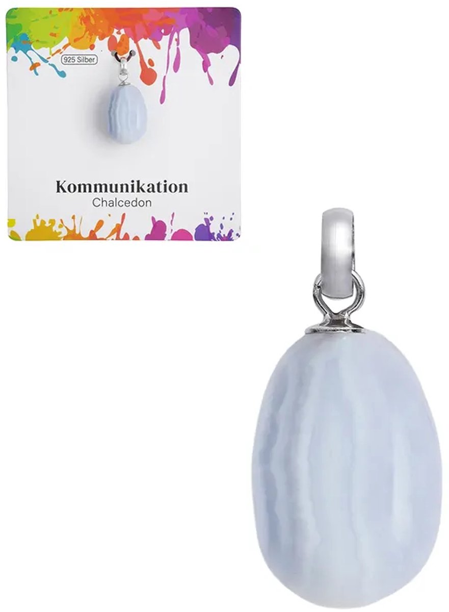 Hanger Chalcedoon hanger klein