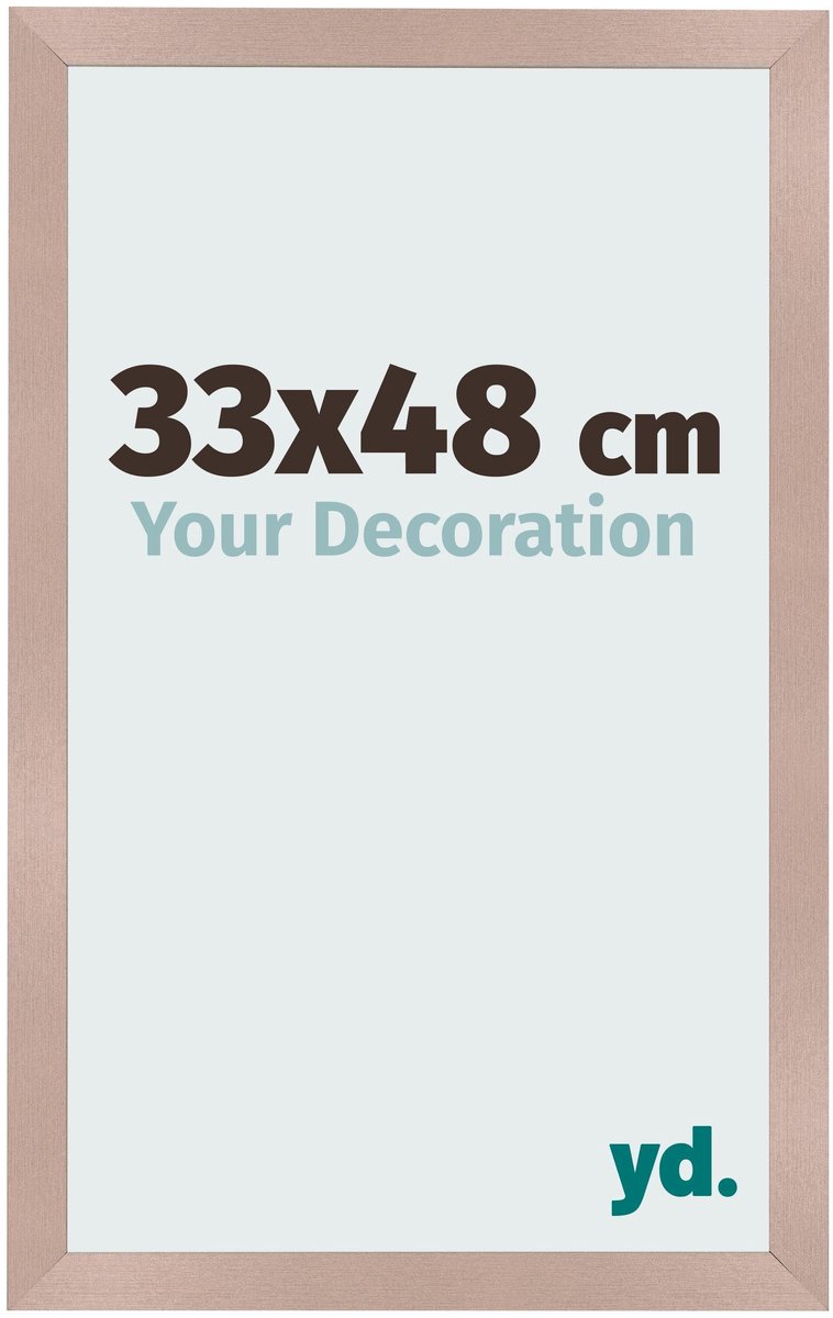 Your Decoration - Fotolijst 33x48 cm - MDF - Oudroze - Bologna