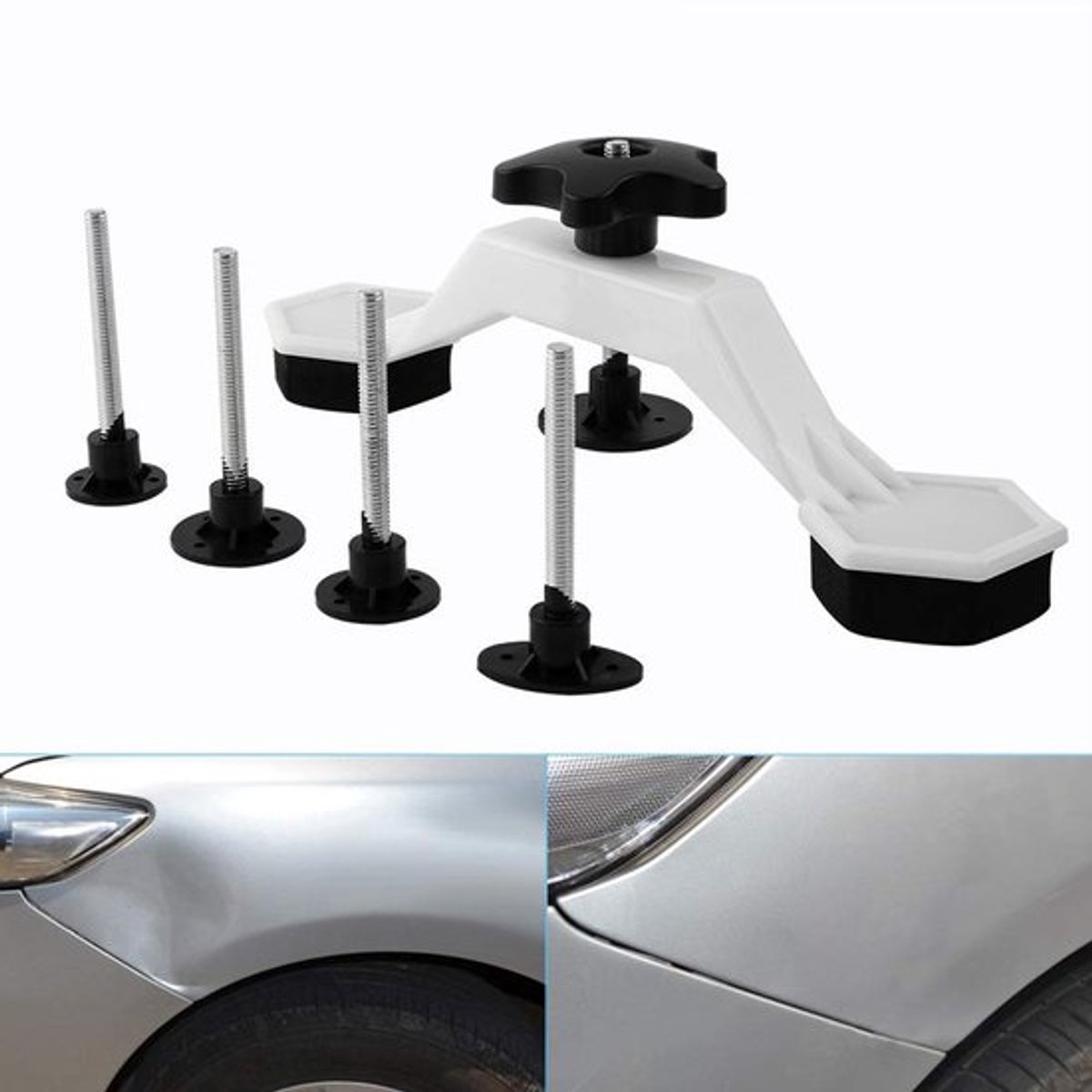 - Carrosserie Deuktrekker - Deukreparatie Gereedschap - Zware Reparatieset - Populaire Kleur - Deuken Verwijderen - Geschikt voor Vo