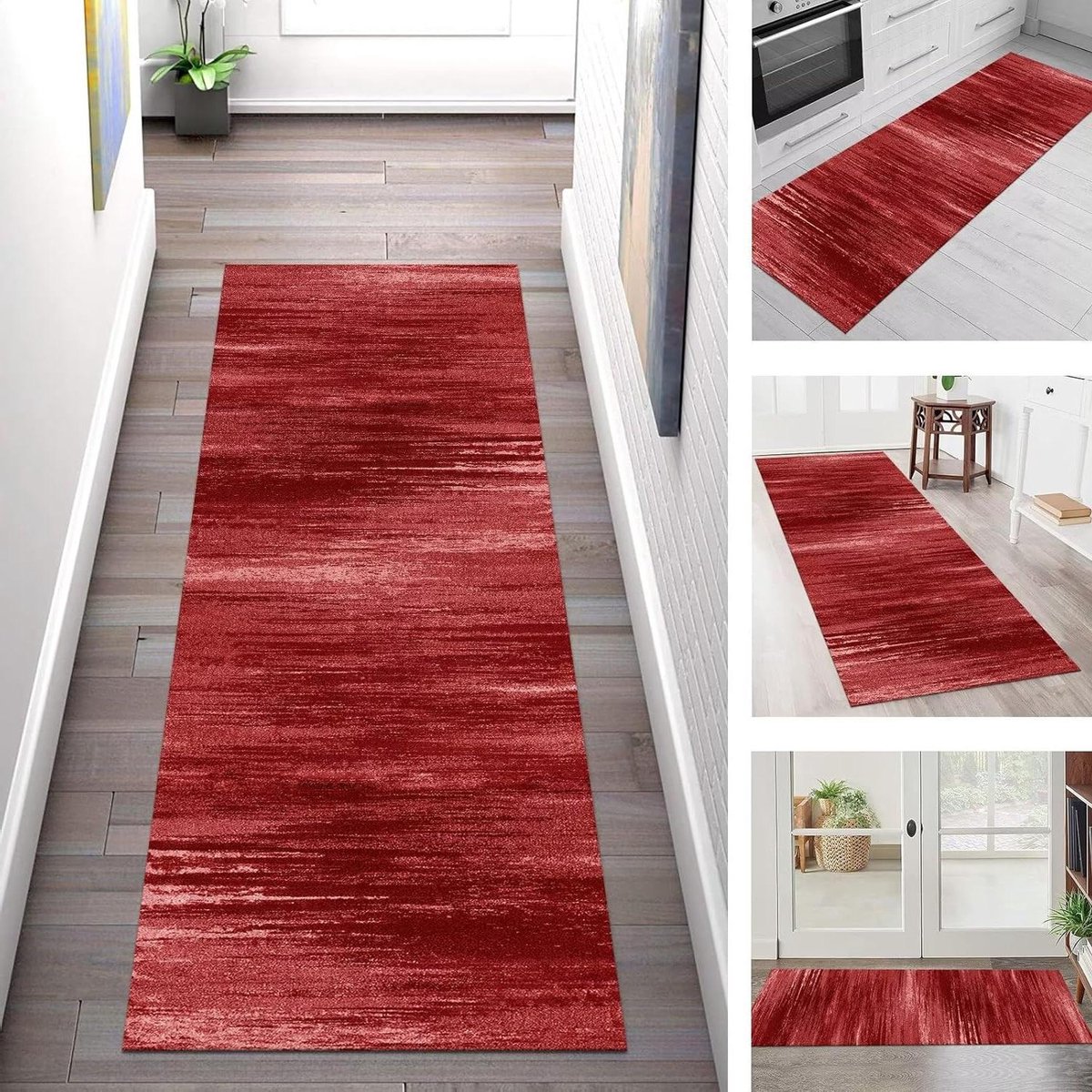 Tapijtloper Vloerkleed - Keukenloper Halmat - Veelzijdig Gebruik - Antislip Onderkant - 65