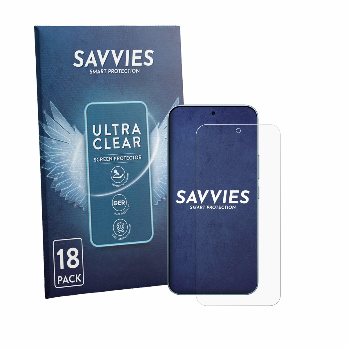 Savvies - Screenprotector voor Xiaomi Redmi K90 Ultra - Folie Beschermfolie transparant 18 Stuks