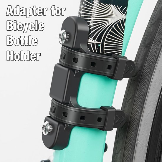 Thijox - Bidonhouder Fiets Adapter Montagebasis zonder Schroeven, Universele Antislip Flessenhouder voor Fietsen, MTB, Scooters, E-Bikes — afbeelding 3