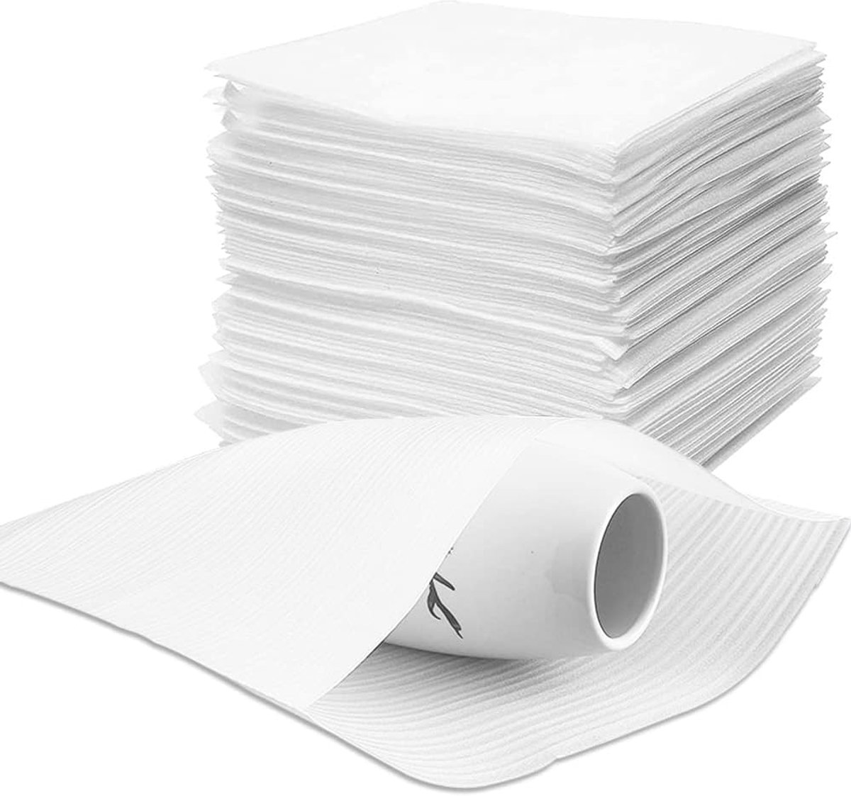 SnelShoppen - 100pcs 300x400mm Foam Verpakkingszakken, Dempende Wrap Bags, Herbruikbare Schokbestendige Opvouwbare Bubble Bags voor Verhuizen, Verzend