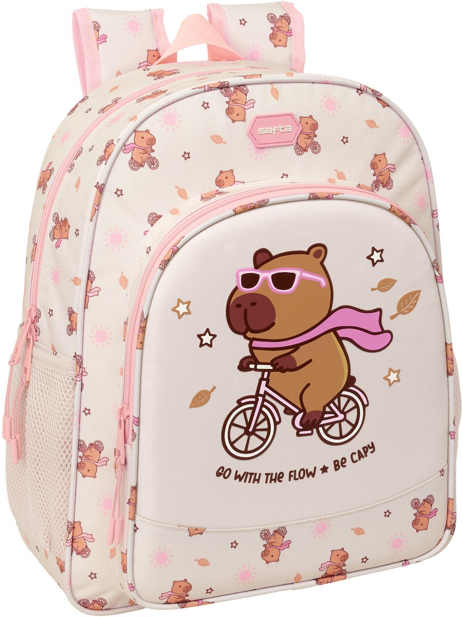 Safta Rugzak Capibara - 38 x 32 x 12 cm - Polyester