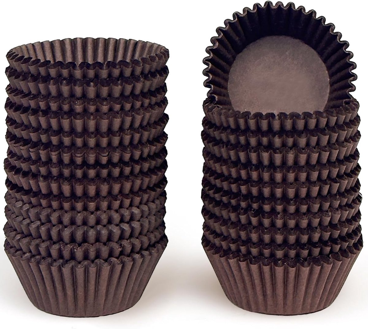 Koffie Muffinvormpjes - Cupcake Inzetstukken - Bakken Thuis - Origineel Ontwerp - 500 stuks - Koffie