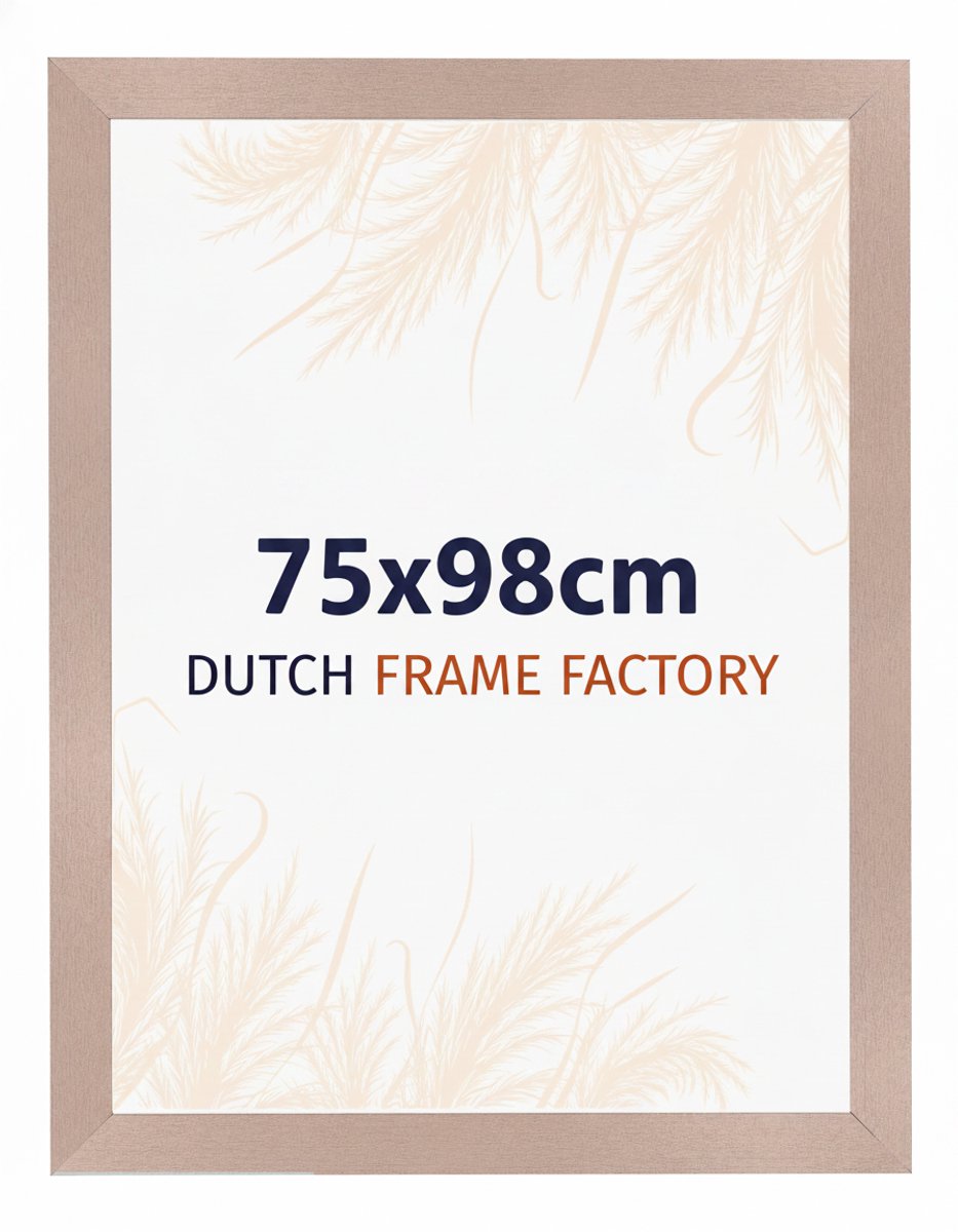 Fotolijst 75x98 cm - MDF - Oudroze - Benno