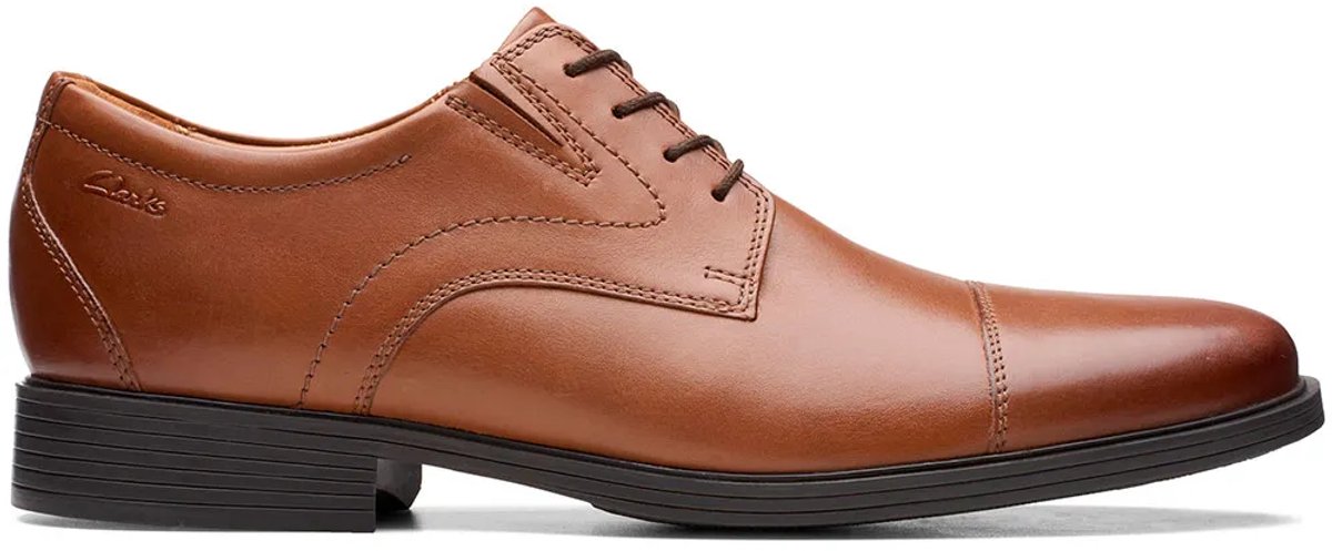 Clarks Shoes Whiddon Cap Schoenen Bruin EU 40 Man
