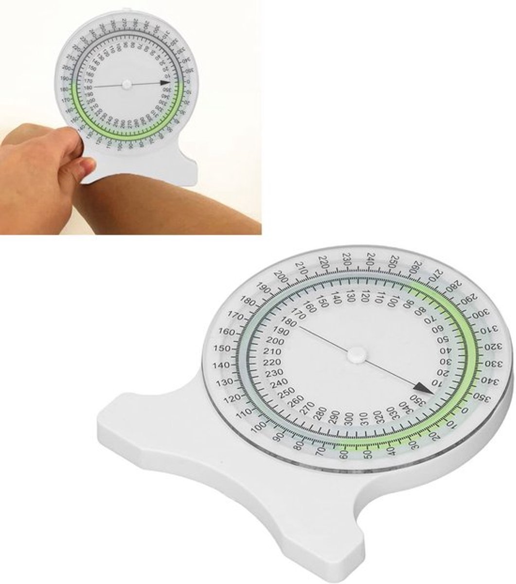 Hellingsmeter-meter, Krasbestendig, Goede Afdichtingstherapie, Hellingsmeter Schoon voor Studenten, Professionals voor Het Meten van Het Bewegingsbereik (Groente)