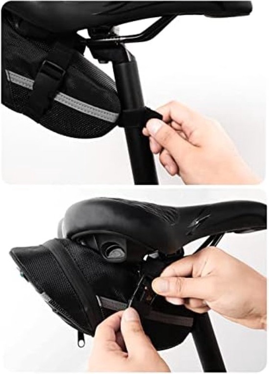Zadeltas voor fietszadel - waterdichte frame tas -fietstas - boven buistas - pack bag voor mountainbikes, fietsen en racefietsen
