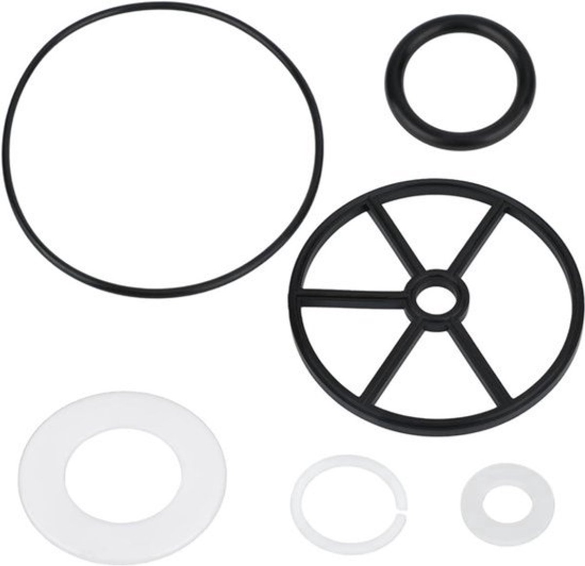 Zwembadfilterspinpakkingset - 6 Stuks - Compatibel met Vari-Flo-kleppen SP0710T en SPX0710CA