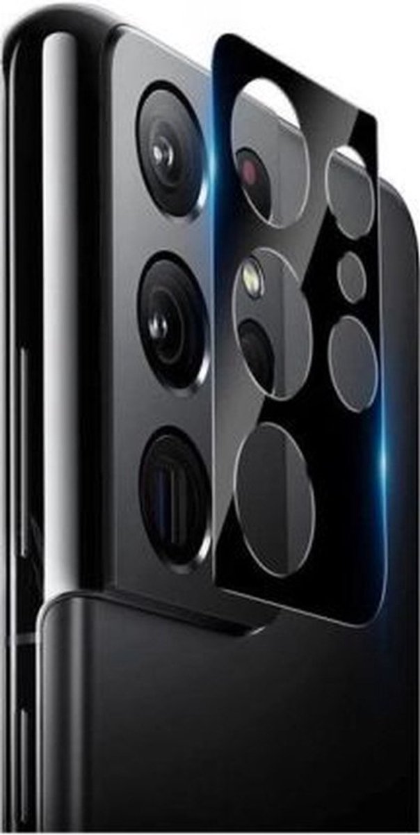 Geschikt voor Nillkin Samsung Galaxy S21 Ultra Camera Lens Protector (2 Stuks)