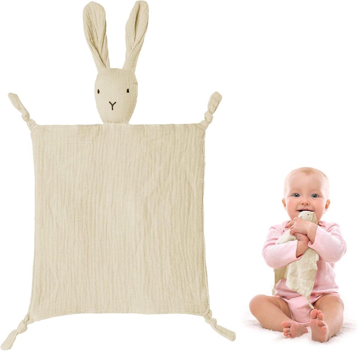 SnelShoppen - Vicloon Baby Dekbedden, Knuffeldeken voor Kinderwagen, Babybedjes en Autostoeltjes, Oranje, Zacht en Veilig voor Baby's, Ideaal voor Sla