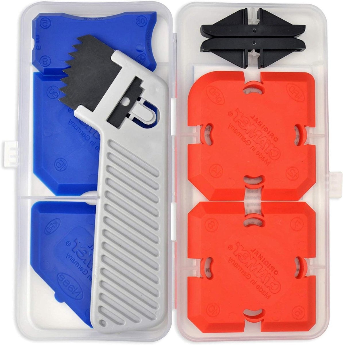 Kit & Voegenkit - Afdichtingsmiddelen Tool - Professioneel Afwerken - 16 Vormvarianten - 15.5 cm - Geel