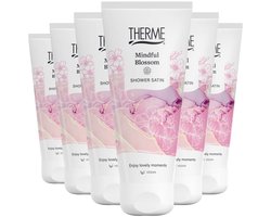Therme Mindful Blossom Shower Satin - 6 x 200 ml