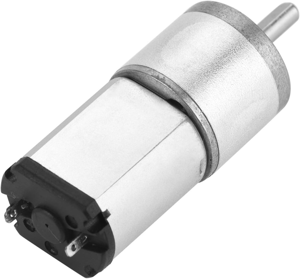 Motor met Tandwielen - DC Motor - Robotica Projecten - Lage Snelheid Hoog Koppel - 12V 300 RPM - Metaal