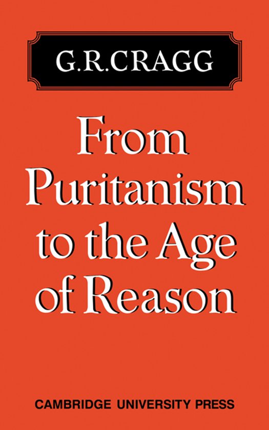 From Puritanism To The Age Of Reason - cover