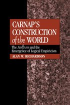Boekomslag voor Carnap's Construction of the World door Alan W. Richardson