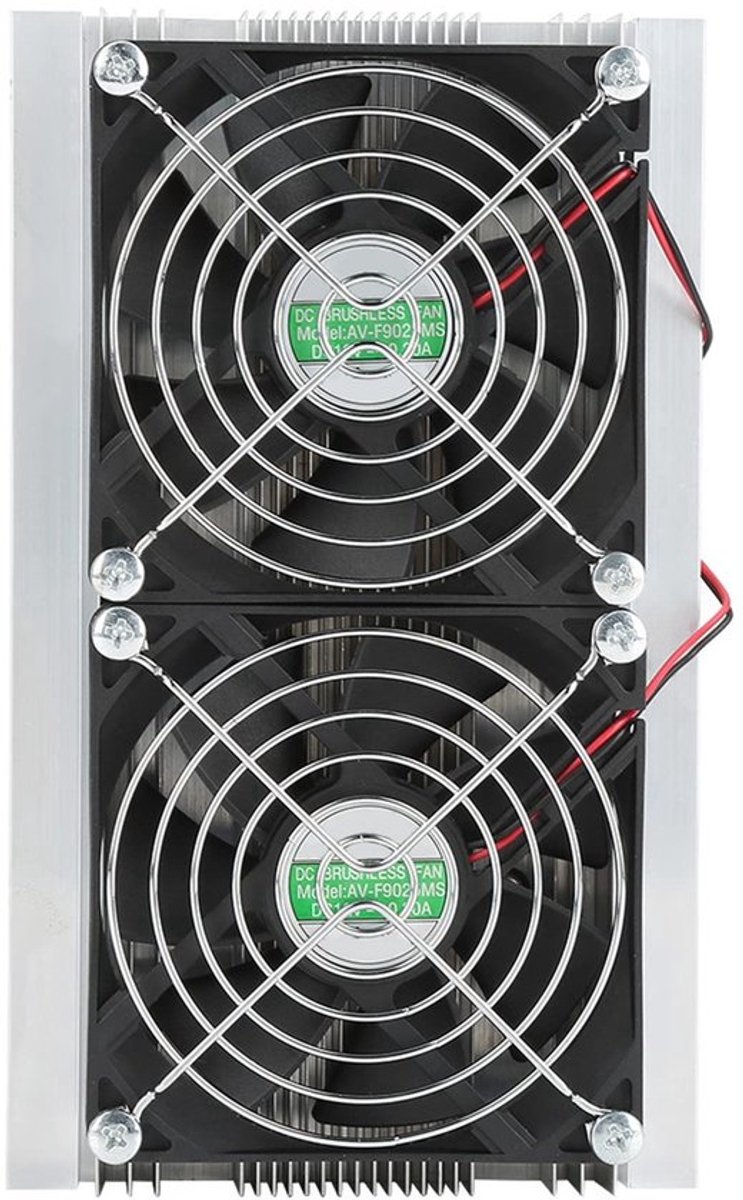 Aladdien - 12V Peltier Koelingsysteem - Thermo-elektrische Koeler - Laag Geluid