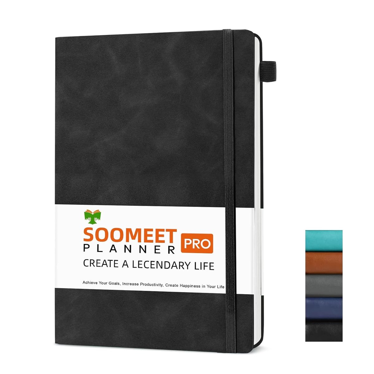 Leren Notitieboek - Dagboek Schrijven - Voor Notities - Met Penlus - A5 Formaat - Bruin