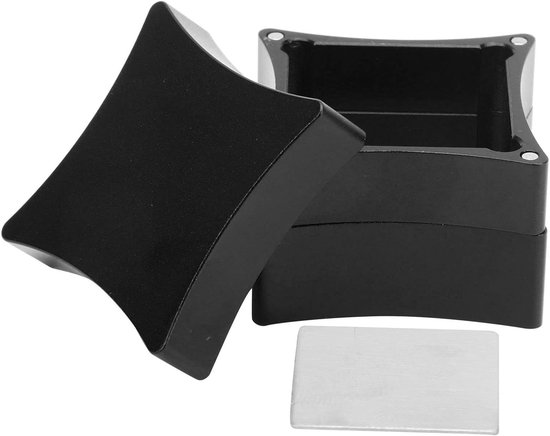 Krijthouder Biljart - Krijtklem Pool - Biljart Accessoire - Voor Rond en Vierkant - 33x33x30 mm - Zwart — afbeelding 5