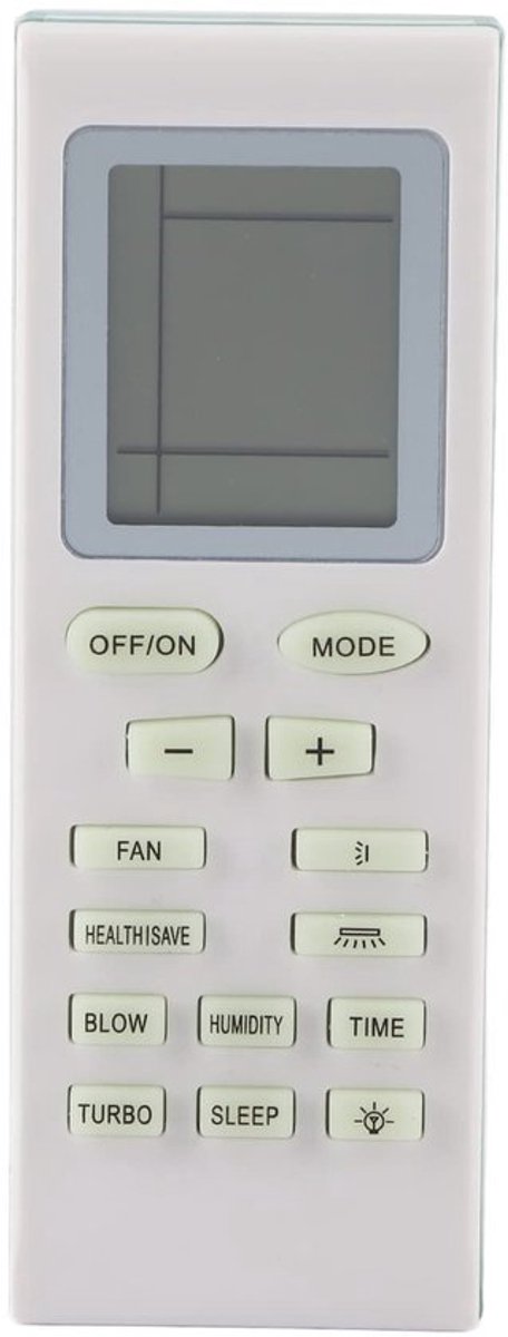 Vt products - Airconditioner Afstandsbediening - Universele Vervanger - Wit - 10m