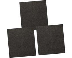 Poetsdoeken Set - Microvezel Doeken - Glas Reinigen - Pluisvrij Resultaat - 30x30cm - Grijs