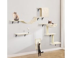 Katten Klim Wand - Klimmuur - Hangmat - Kattenwand