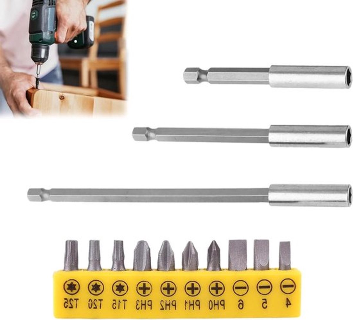 Magnetische boorverlenging houder Inovra Plus