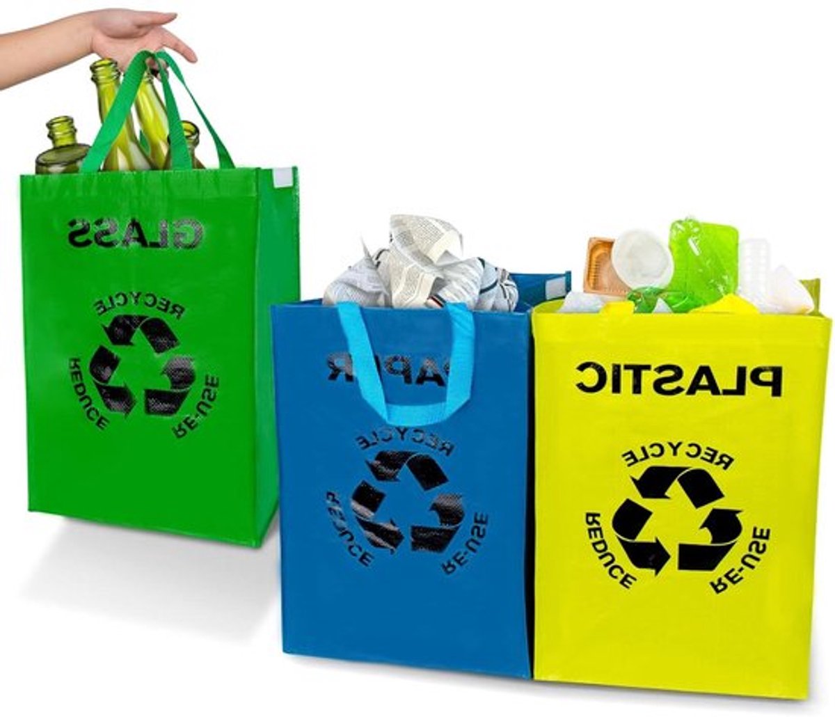 Recyclebaar afval in de keuken met het Inovra Plus systeem