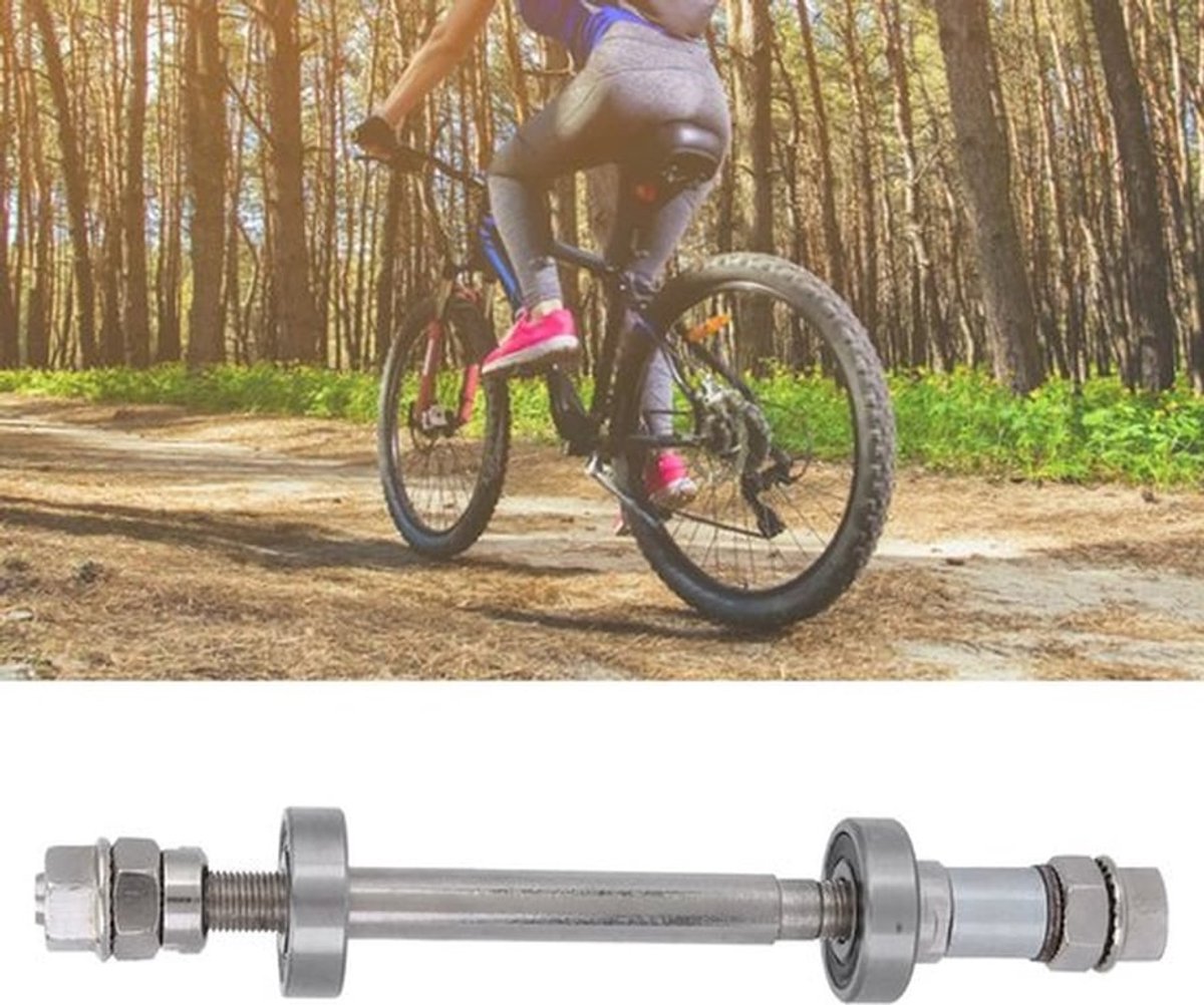 Fietsas Achterwiel - Hoogwaardig Metaal - Ultralicht - Eenvoudig te Installeren - Geschikt voor Racefiets/Mountainbike/BMX - Stevig en Duurzaam - Wielnaaf