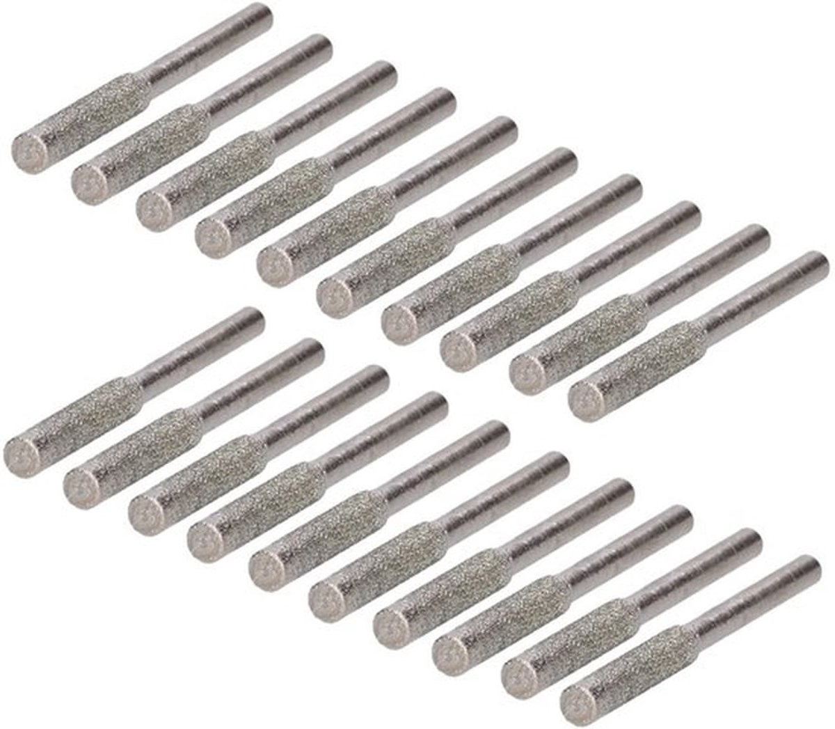 Slijpkop Roterende Vijl - Slijpsteen voor Tuingereedschap - Slijpwielen - 20 Stuks - Gelegeerd Staal - Voor Metalen Kettingzaag - Slijpwiel