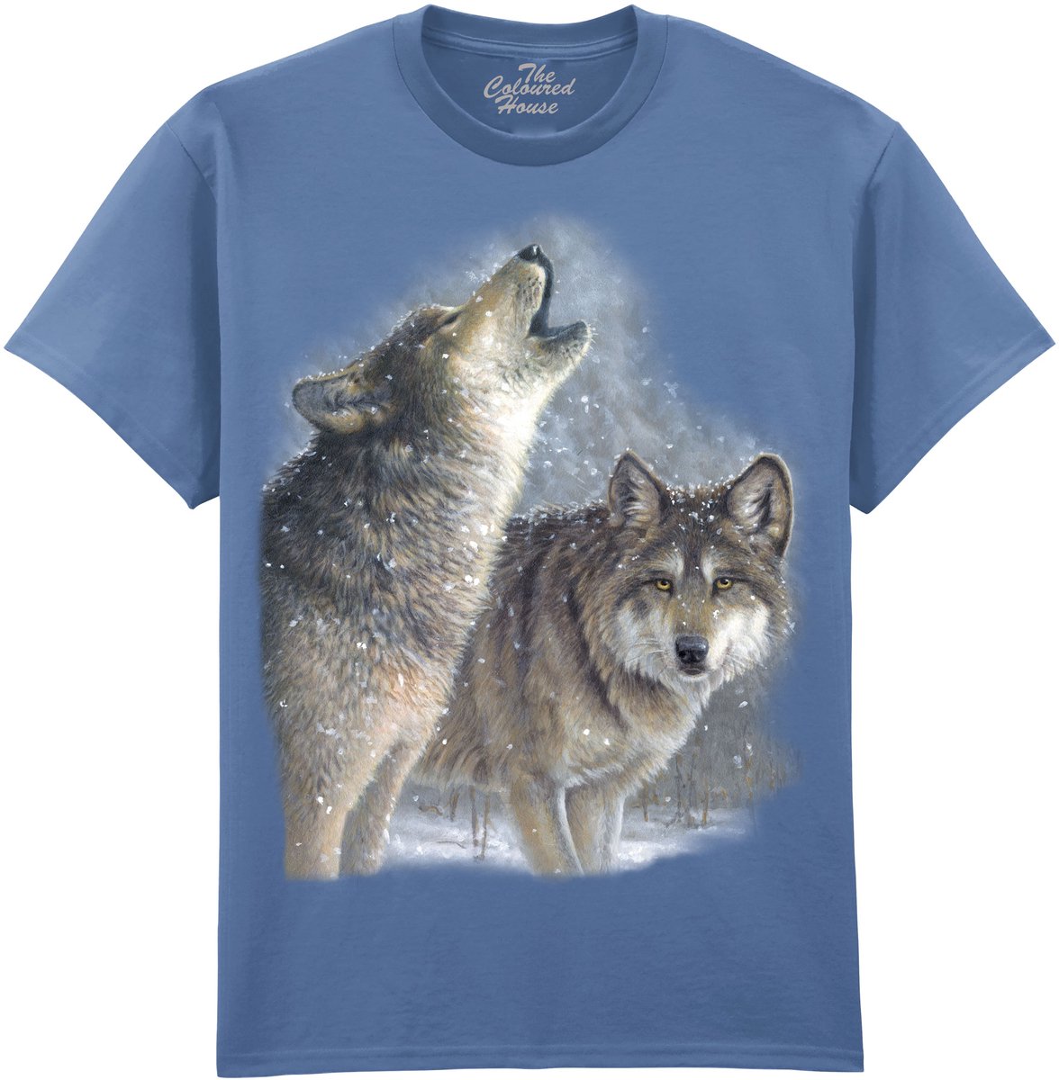 Wolven Snowfall Wolves The Coloured House T-shirt L