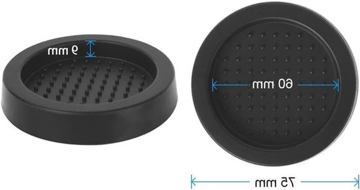 Professionele Koffietamper 51mm met Houten Handvat en Siliconen Mat voor Perfecte Espresso, Barista Kwaliteit, Duurzaam en Ergonomisch