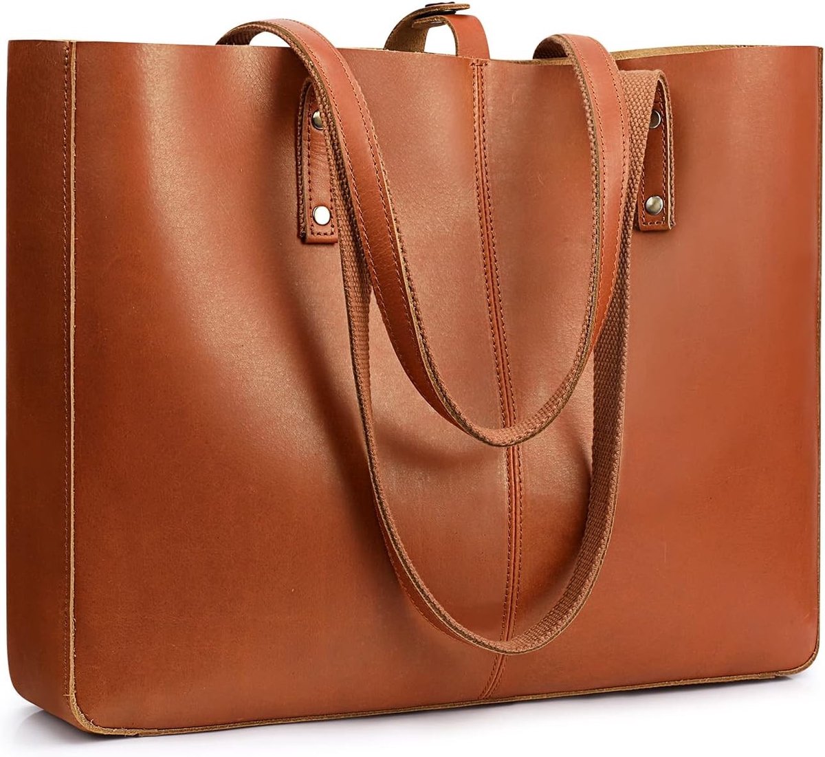 Leren Schoudertas voor Dames - Grote Handtas voor Werk, Dagelijks Gebruik en Stijlvolle Accessoires
