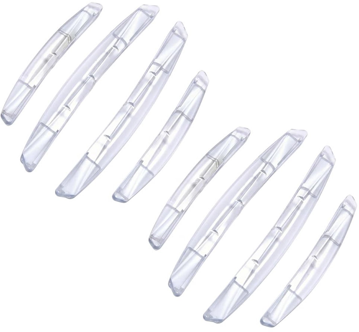 Solidchoice - Set van 8 Transparante Portierrandbeschermers