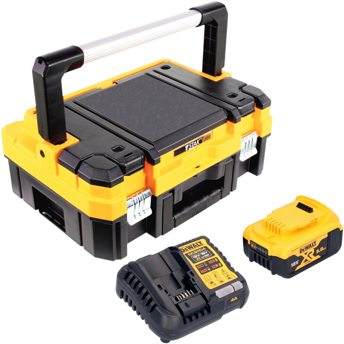 DeWalt DCB 184 accupack 18 V 5,0 Ah / 5000 mAh XR Li-Ion accu - met laadindicator