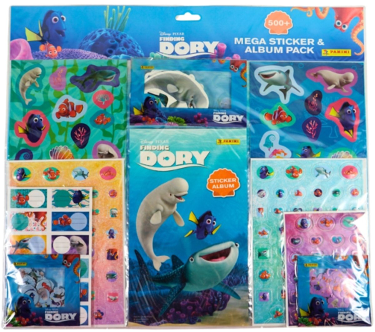 Disney stickerset Finding Dory - knutselen - decoreren - verzamelen -