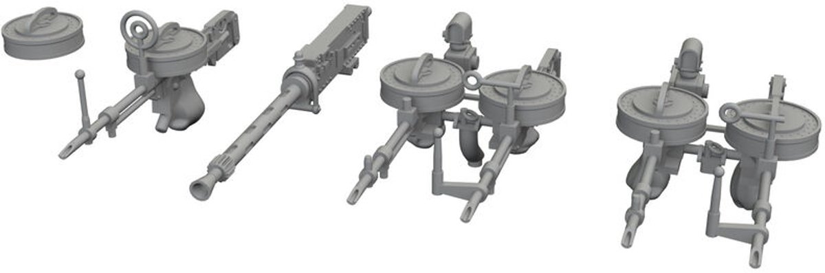 Eduard Modelbouwpakket - 6481215 PRINT - Wapenset voor Handley Page Hampden TB Mk.I - Resin onderdeel - 1:48 - Modelbouw
