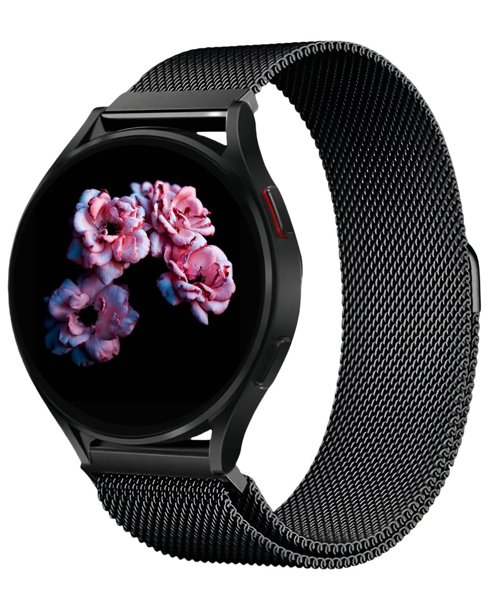Solidchoice - RVS Mesh Horlogeband voor Samsung Galaxy Watch 7/FE/6/5/4/3 - 20mm & 22mm