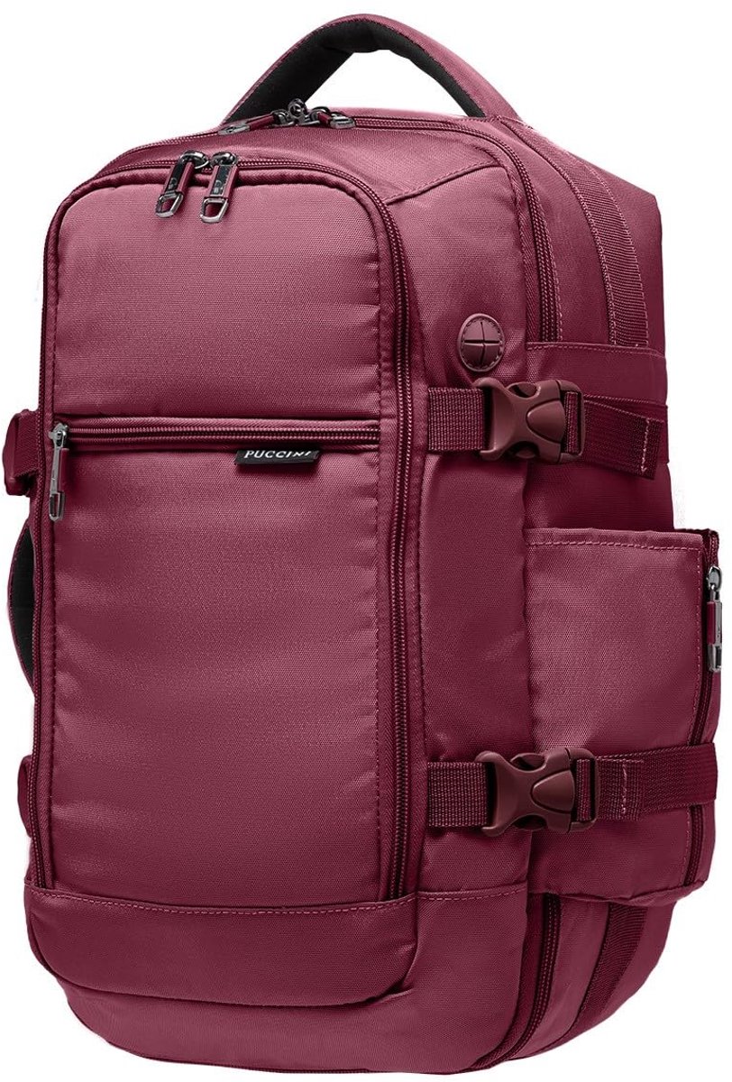 PUCCINI Easy Pack handbagage rugzak voor Ryanair reisrugzak onder de stoel cabinetas vliegtuig reistas voor heren en - ShopVlot