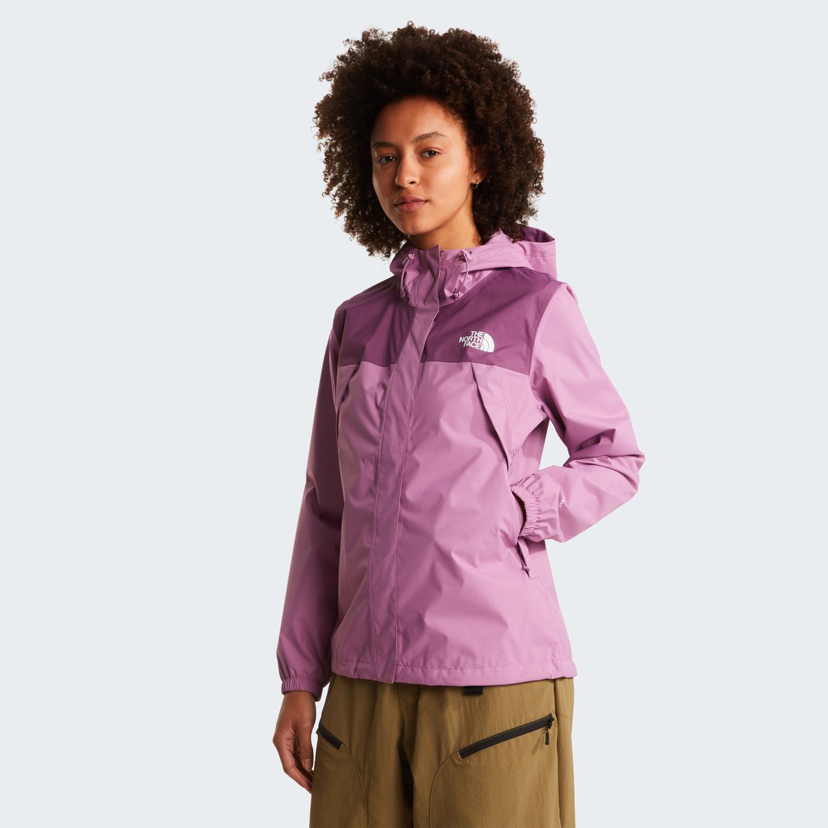 W ANTORA RAIN JKT HUSHED LAVENDER L