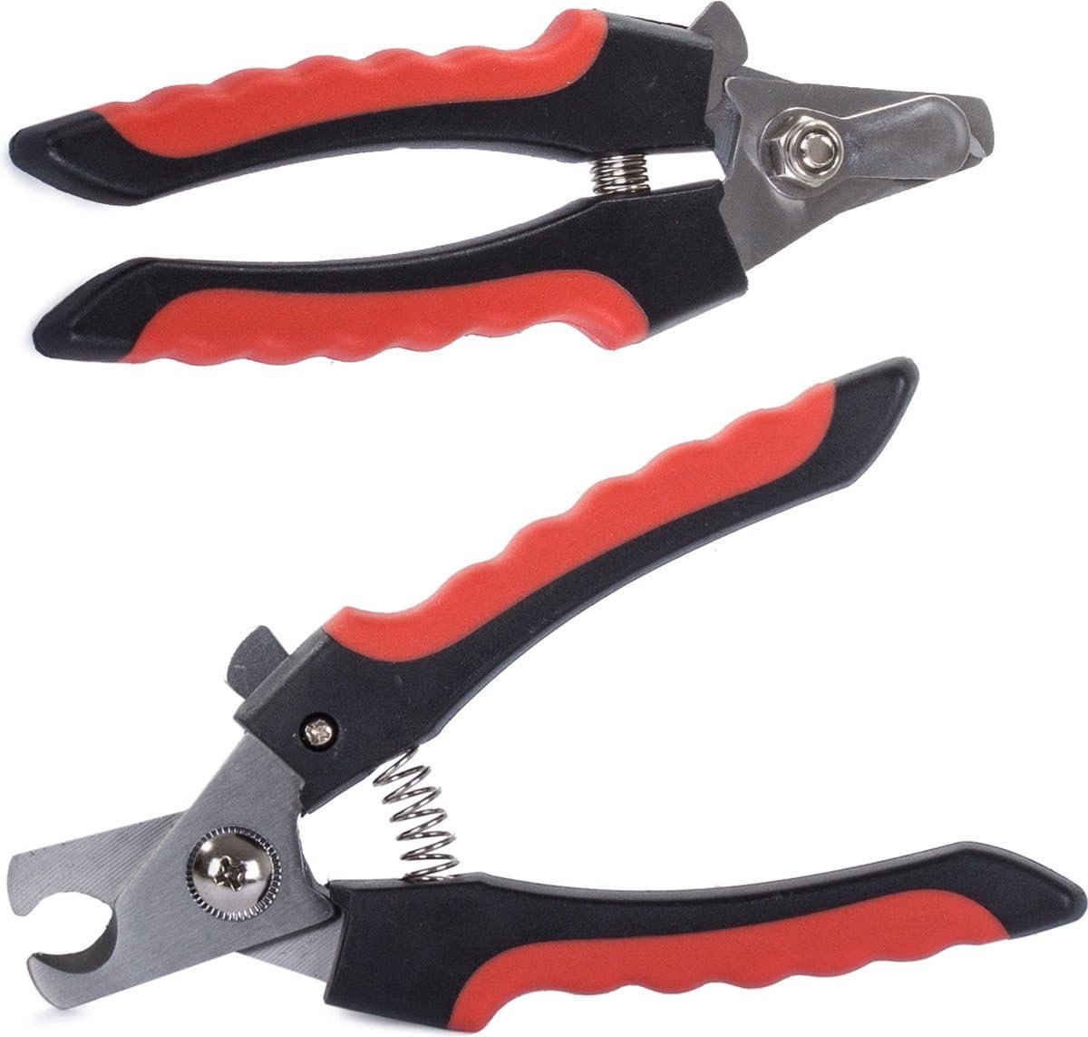 Okado Nagelknipper Hond & Kat met Veiligheidsstop – Rood – 13 cm