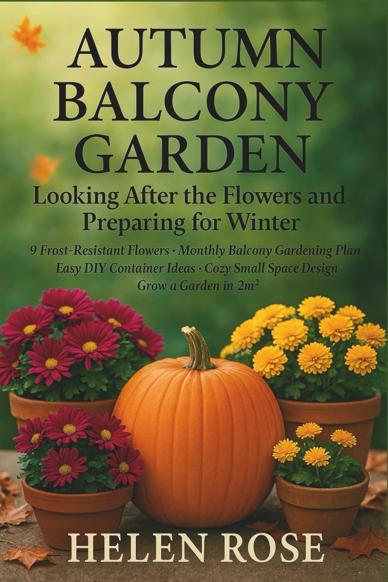 AUTUMN BALCONY GARDEN: Looking After the Flowers and Preparing for Winter: Frost-Resistant Flowers • Balcony Gardening - ShopVlot