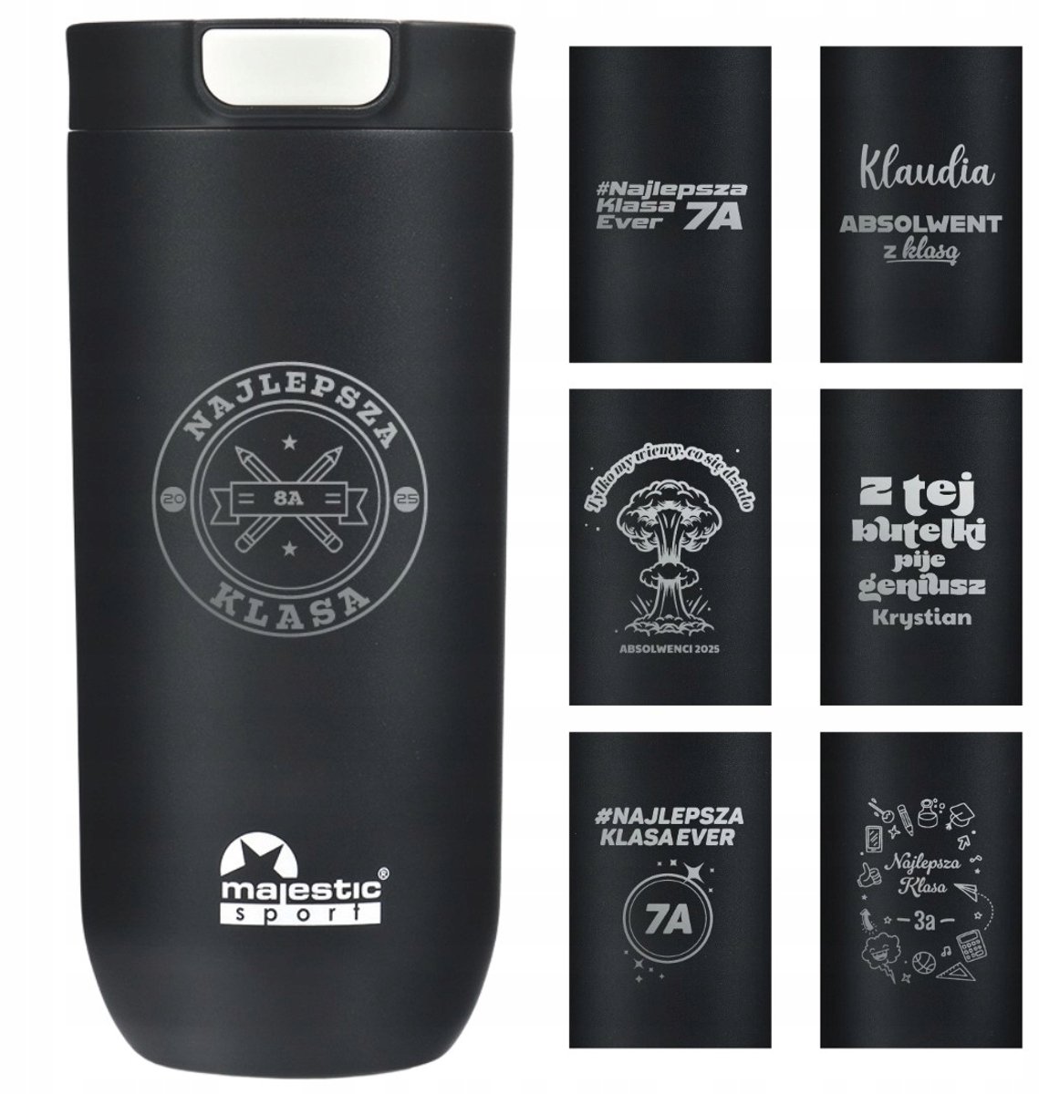 Merkloze Thermosbeker 540 ml - Cadeau voor Afgestudeerden
