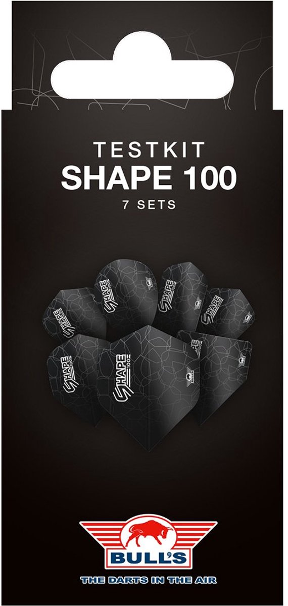 Bull's - Flight Shape Testkit - Dart Flights van Merkloos — afbeelding 3