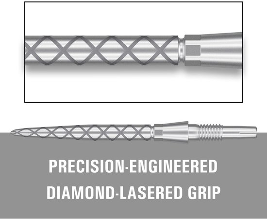 Target Swiss Points Storm Diamond Silver 30mm van Target — afbeelding 5