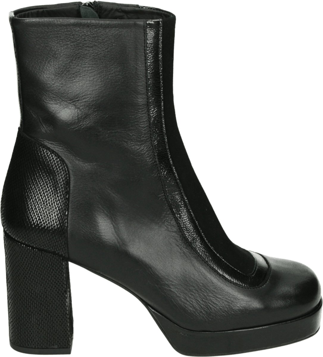 Fly London - EMIE560FLY - Laarsjes - Kleur: Zwart - Maat: 40