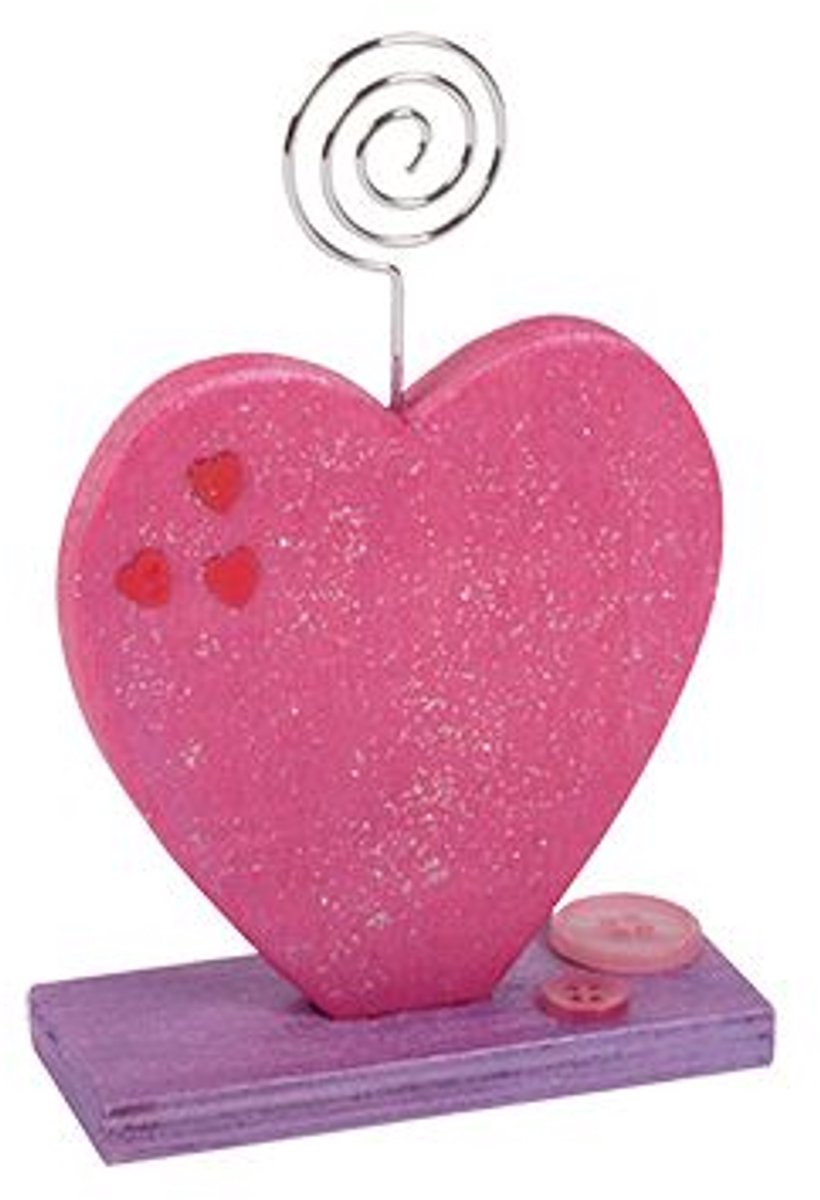 Beleduc memo clip hart - Speelgoed accessoire voor kinderen.