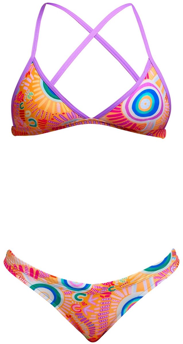 Funkita Fks049 Bikinitop Veelkleurig L Vrouw